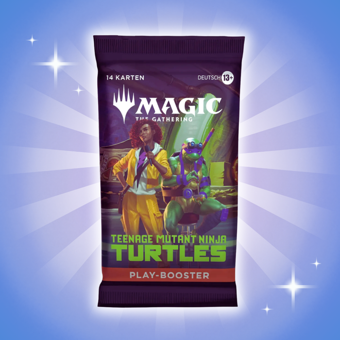 1x Magic: The Gathering – Teenage Mutant Ninja Turtles Booster | Deutsch | 14 Karten