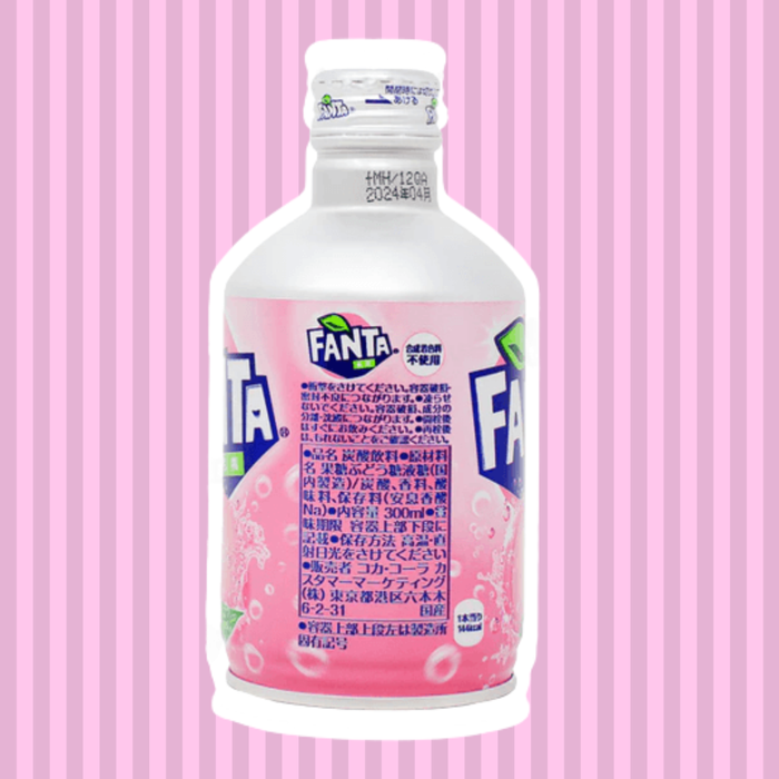 1x Fanta White Peach Japan 300ml – Japanische Weiße Pfirsich-Limonade