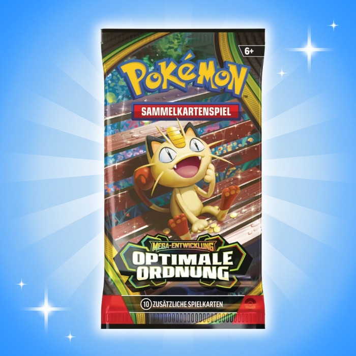 Pokémon Optimale Ordnung Boosterbundle – Deutsch, 6 Boosterpacks + Extras
