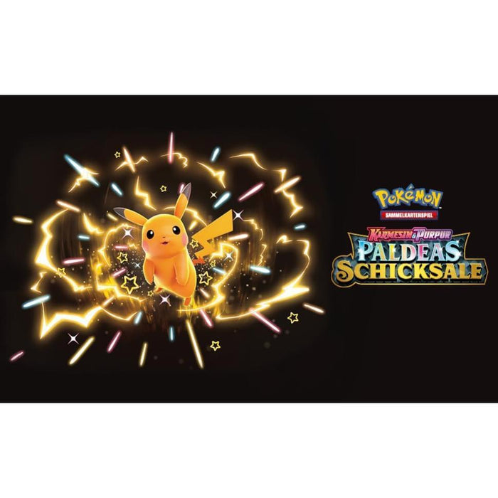 1x Pokémon TCG – Paldeas Schicksale | Booster | Deutsch | 10 Karten