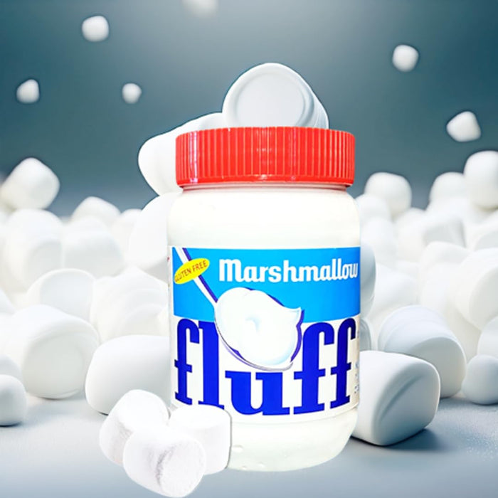 Marshmallow Fluff – 213 g Glas – klassischer Marshmallow-Cremeaufstrich – gluten- & nussfrei