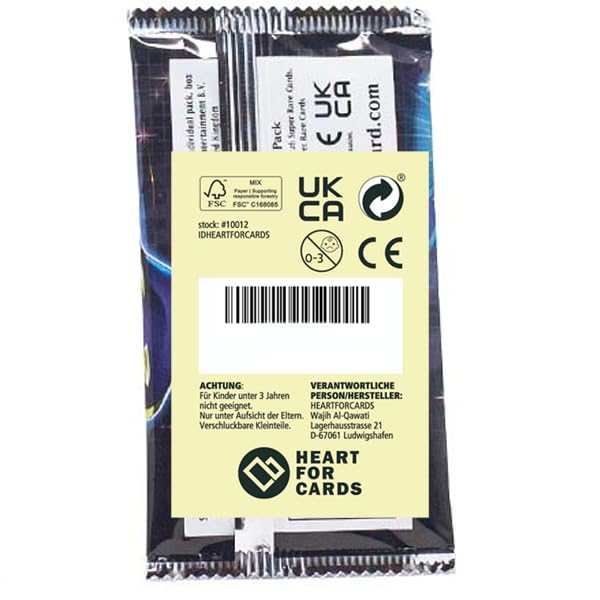 15x Trick or Trade 2024 Booster - Englisch Trick or Treat PKM Halloween Booster+ Heartforcards® Versandschutz