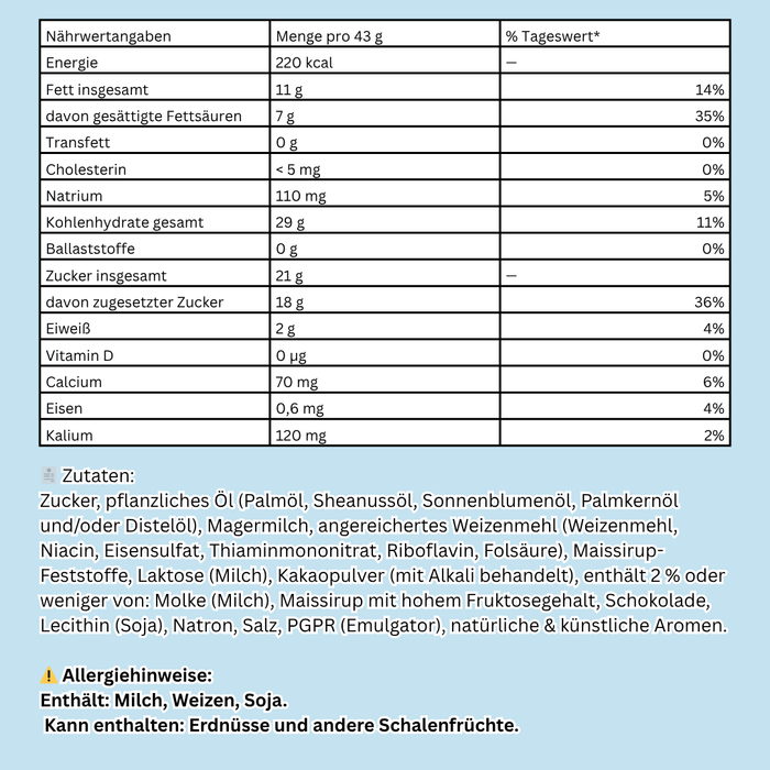6er Pack Hershey’s Cookies ’n’ Cream Riegel | je 43 g | Weißer Schokoladenriegel mit Keksstückchen