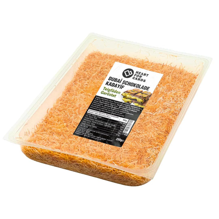 Kadayif Engelshaar – Geröstete Teigfäden 2x200g | Perfekt für Desserts & Dubai-Schokolade