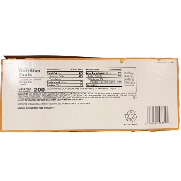 TWIX Cookie Dough 20 x 38,6 g – Amerikanische Schokoriegel mit Cookie-Dough-Geschmack, Keksstückchen und Milchschokolade – 20er-Pack – 772 g