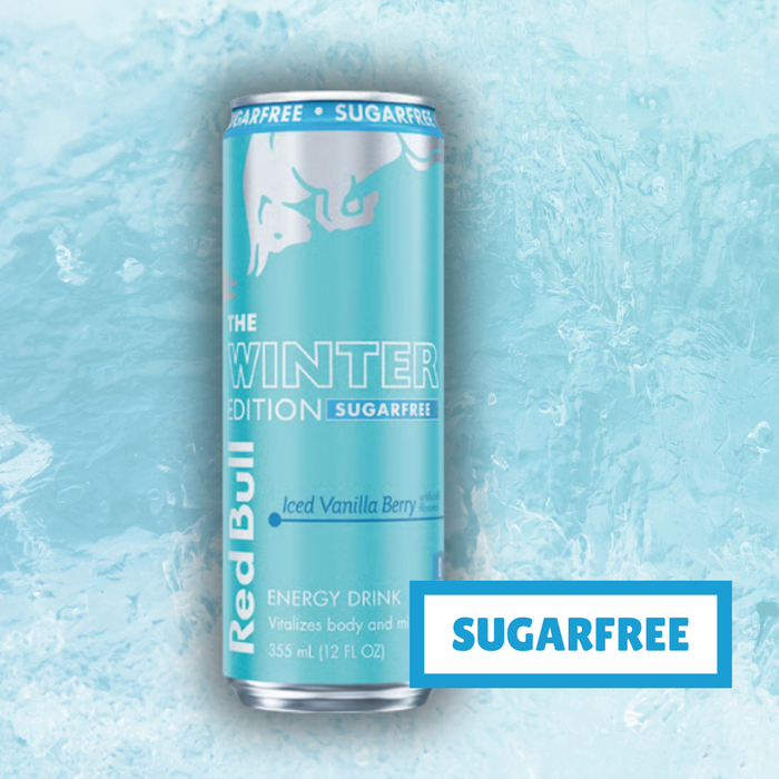 1x Red Bull Sabor Iced Vanilla Berry – Sugarfree – 250 ml | Limitierte Geschmackssorte