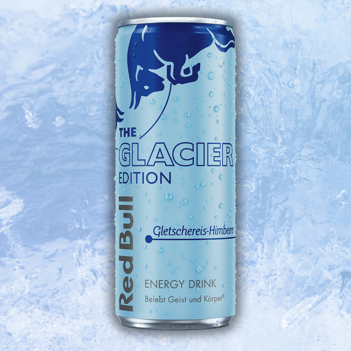 Red Bull Glacier Ice – 250 ml Dose | Limitierte Edition | Erfrischender Ice-Boost