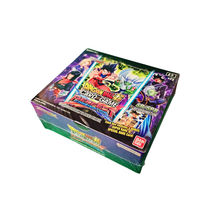 Dragon Ball Super TCG: Zenkai 06 „Perfect Combination“ Display [B23] | 24 Packs | Englische Edition | + Heartforcards® Versandschutz