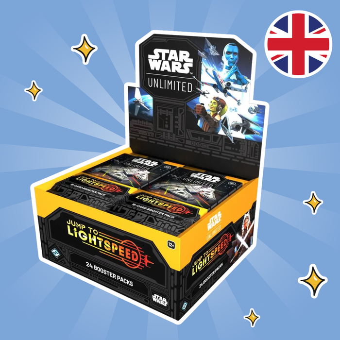 Star Wars: Unlimited – Jump to Lightspeed Booster Box (ENG) – Booster Display für Sammelkartenspiel