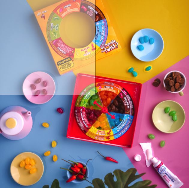 Mr. Twister Jelly Beans Challenge 120 g – Extreme Süß-Sauer-Scharf Jelly Beans | Lustige Candy-Challenge