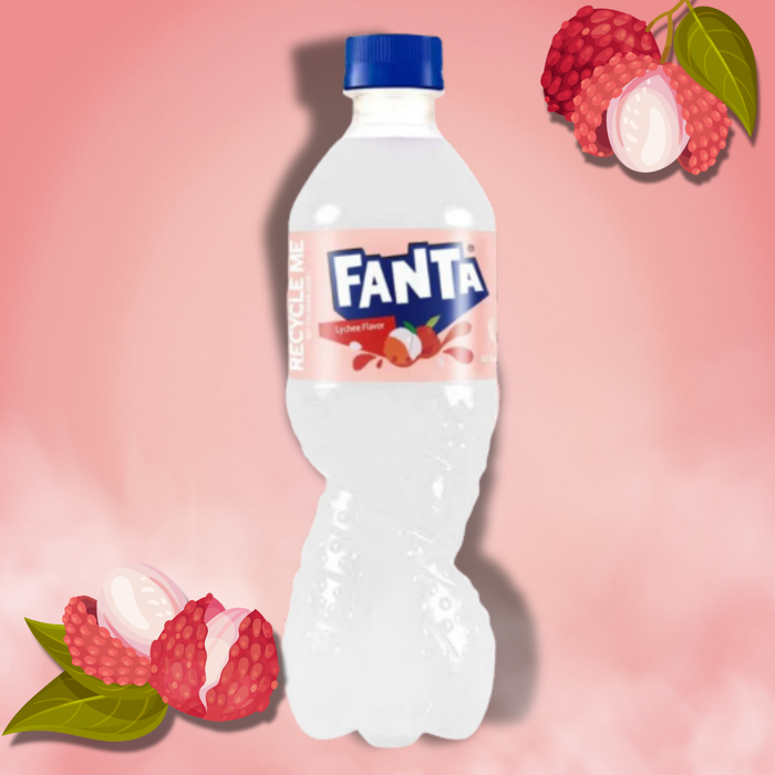 12x Fanta Lychee – Erfrischungsgetränk mit Litschi-Geschmack – 12x500 ml