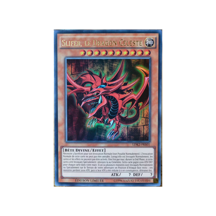 Yu-Gi-Oh! – Set Divinité Égyptienne (3 Cartes) – Râ / Obelisk / Slifer – Ultra Rare Holographique – Édition Limitée (FR)
