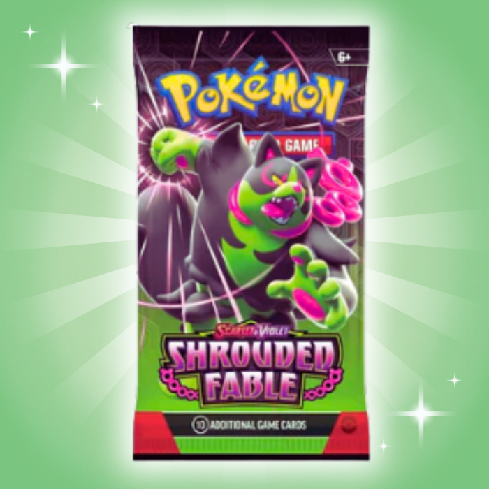 Pokémon Scarlet & Violet – Shrouded Fable Booster Bundle | Englisch | 6 Booster Packs