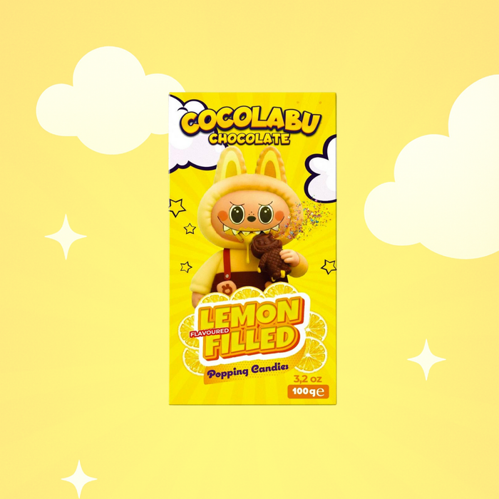 6x Cocolabu mit Fruchtfüllungen: Zitrone, Erdbeere, Apfel, Orange, Beere & Mystery Flavor – 6x100g – Cremig & Fruchtig