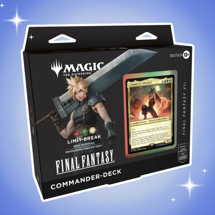 Magic The Gathering – Final Fantasy Commander Deck Set | Deutsch | 4 Decks Bundle