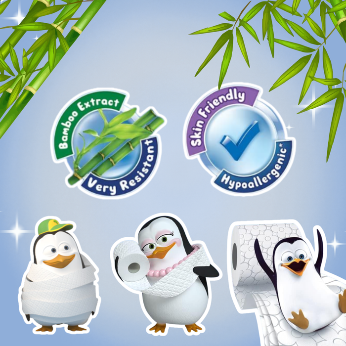 Familia Plus 3-lagige Toilettenrolle – 48 Rollen Toiletten Papier Vorteilspack