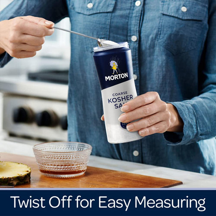 Morton Grobes Koscheres Salz – 453 g (16 oz) – Vielseitiges Kochsalz
