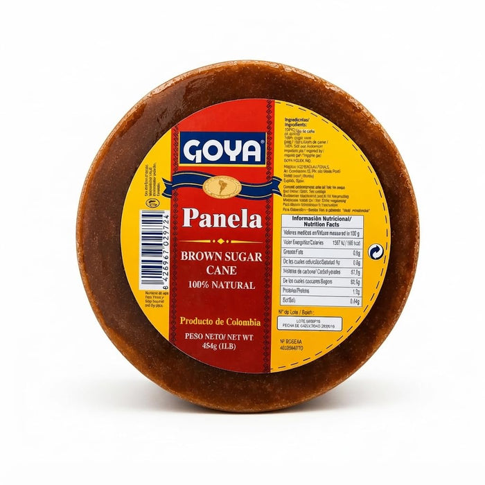 GOYA Panela Brown Sugar Cane – 100 % natürlicher Rohrzucker 454 g