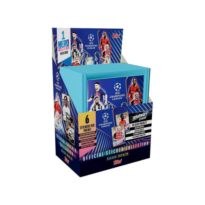 UEFA Champions League Sticker 2024/25 Collection – mit 50 offiziellen Tüten à 6 Sticker