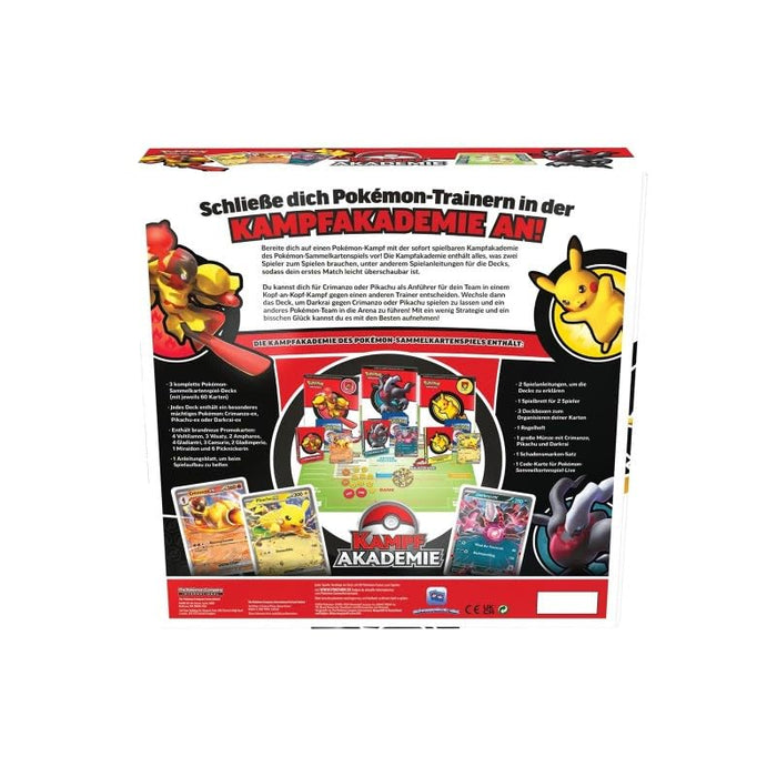 Pokémon Kampf Akademie 2024 - 3 komplette Decks mit jeweils 60 Karten und vieles mehr - der perfekte Spielstart - DEUTSCH