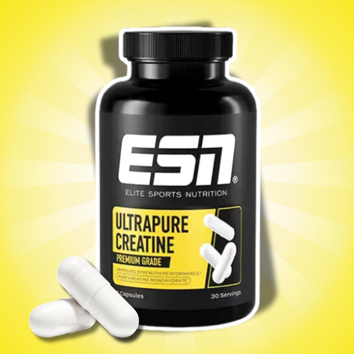 ESN Ultrapure Creatine Premium Grade 90 Kapseln | 3 g Creatin pro Tagesportion