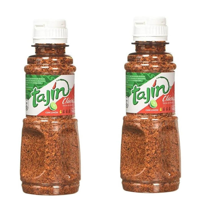 Tajin Classic 2x 142g - Fruit and Snack Seasoning - Gewürzmischung: Classic with Lime Gewürzmischung
