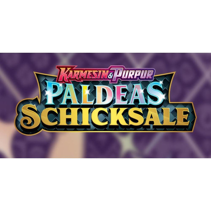 1x Pokémon TCG – Paldeas Schicksale | Booster | Deutsch | 10 Karten