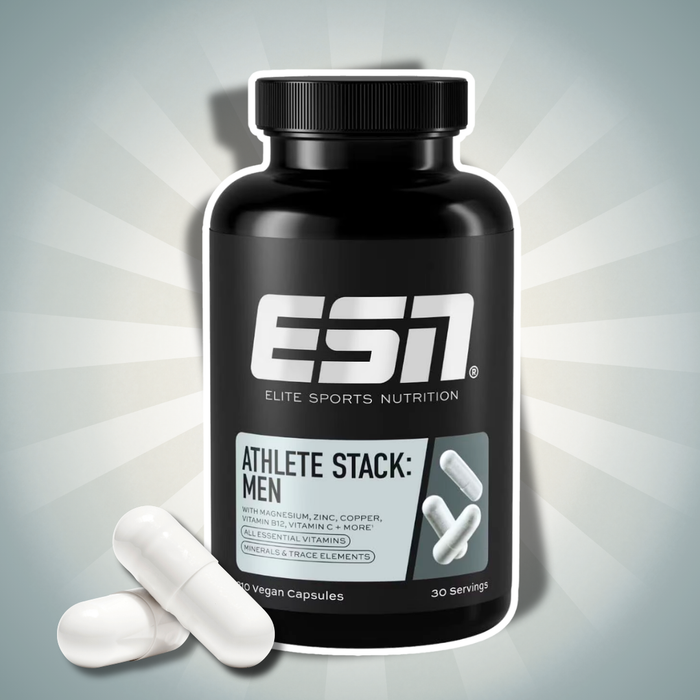 ESN Athlete Stack: Men 210 Kapseln – Vitamin- und Mineralstoffkomplex für Männer