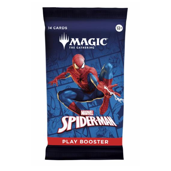 Magic the Gathering Marvels Spider Man Play Booster Display ENG+Heartforcards®Versandschutz