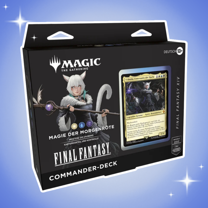 Magic The Gathering – Final Fantasy Commander Deck Set | Deutsch | 4 Decks Bundle