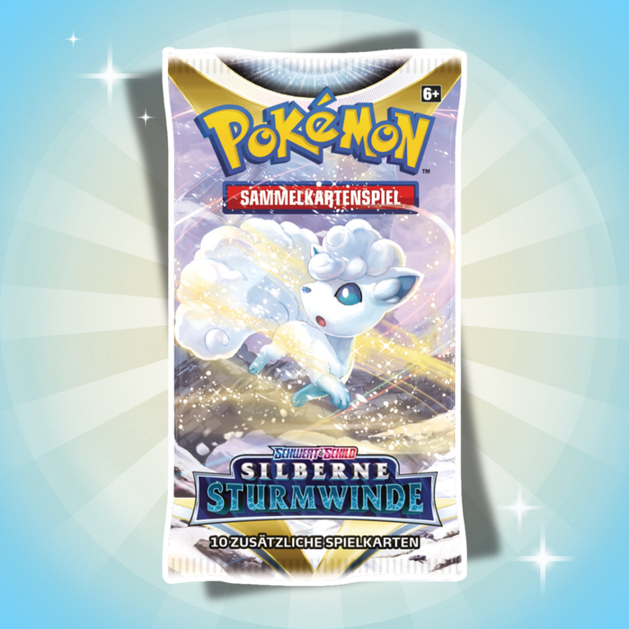Pokémon Silberne Sturmwinde Build & Battle Stadium Box Deutsch – 12 Booster + 2 Decks