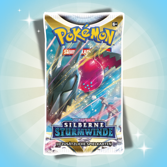 Pokémon Silberne Sturmwinde Build & Battle Box Deutsch – 4 Booster + 40-Karten-Deck + Promo