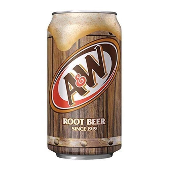 A&W Root Beer – 12er-Pack (12 x 355 ml) – Koffeinfreies Erfrischungsgetränk mit Vanille-Geschmack