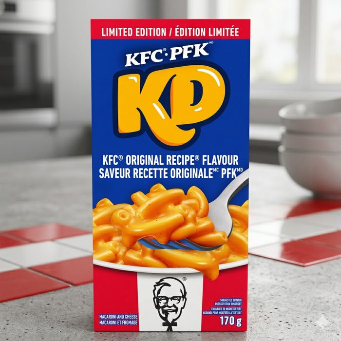 Kraft KD x KFC Original Recipe Mac & Cheese (170g) – Limited Edition (MHD: 21.03.2025)