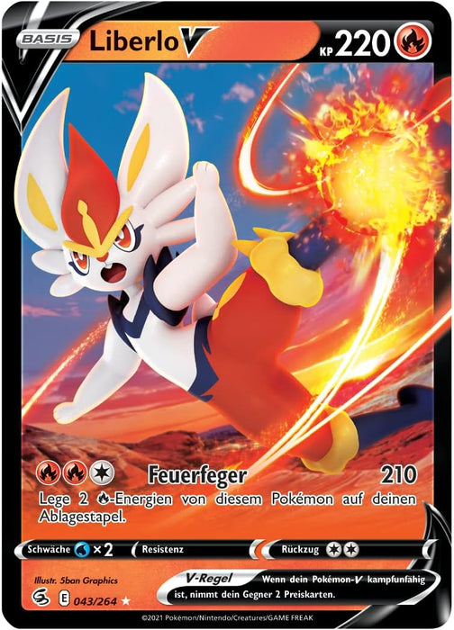 Pokémon Sammelkartenspiel – Kampfakademie (Liberlo-V, Pikachu-V & Evoli-V) – Deutsch