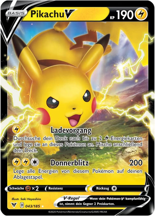 Pokémon Sammelkartenspiel – Kampfakademie (Liberlo-V, Pikachu-V & Evoli-V) – Deutsch