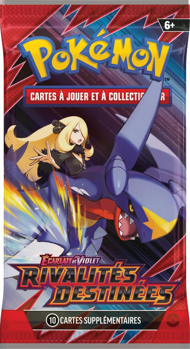 Pokémon TCG – Destinées Rivales (Destined Rivals) – 1x Booster Pack (FR) – Scarlet & Violet – 10 Karten – Neu & OVP