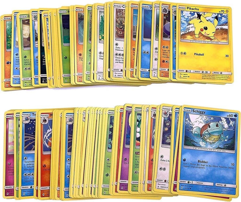 Pokémon Karten Lot – 1000 Karten | 800x Common/Uncommon + 200x Energiekarten | Große Sammlung
