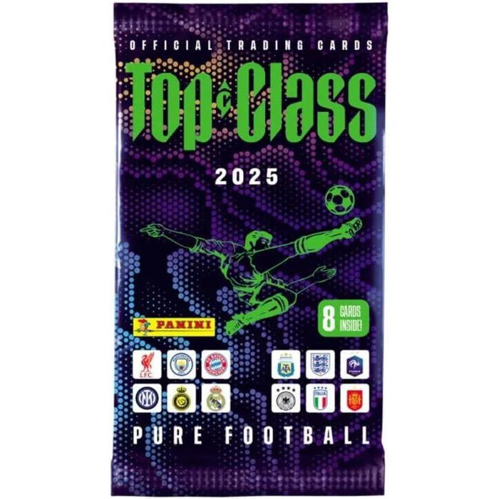 3X FIFA Top Class PANINI 2025 / FIFA 365 Booster Packs – je 8 Karten
