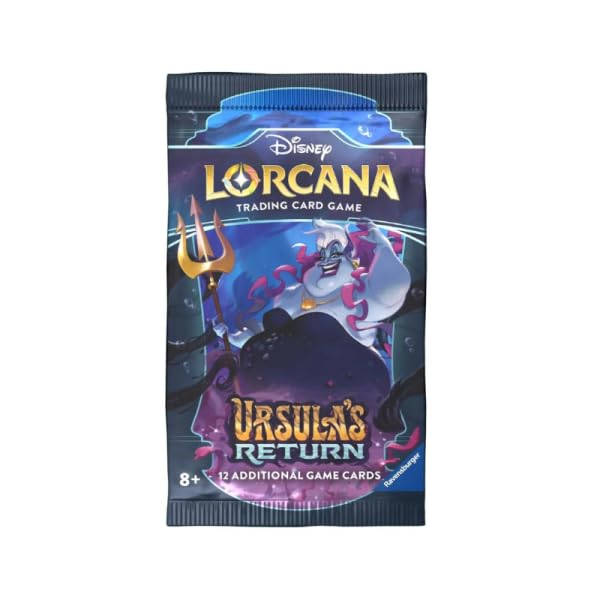 Lorcana Chapter 4: URSULAS Return Display- 24 Booster a 12 Karten - ENGLISCH + Heartforcards® Versandschutz