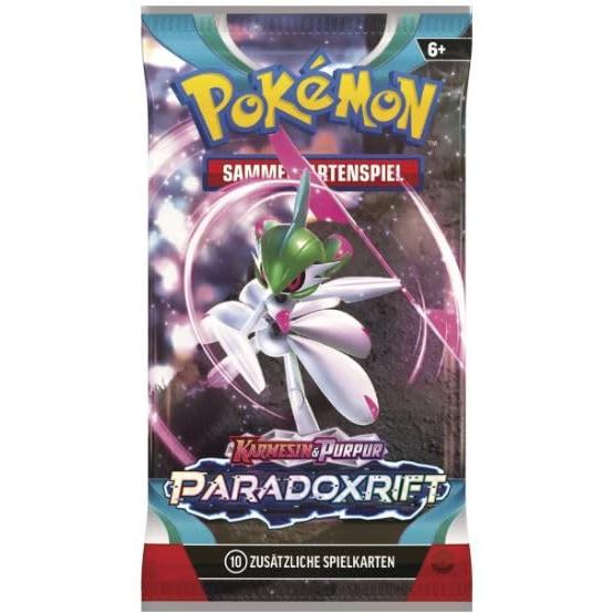 4x Pokemon PARADOX RIFT Booster Set - mit 10 Karten pro Booster - DEUTSCH