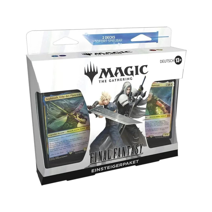 Magic The Gathering – Final Fantasy Starter Kit (DE) | 2 x 60 Kartendecks + Deckboxen, Guide & Arena Codes | Magic Einsteigerpaket
