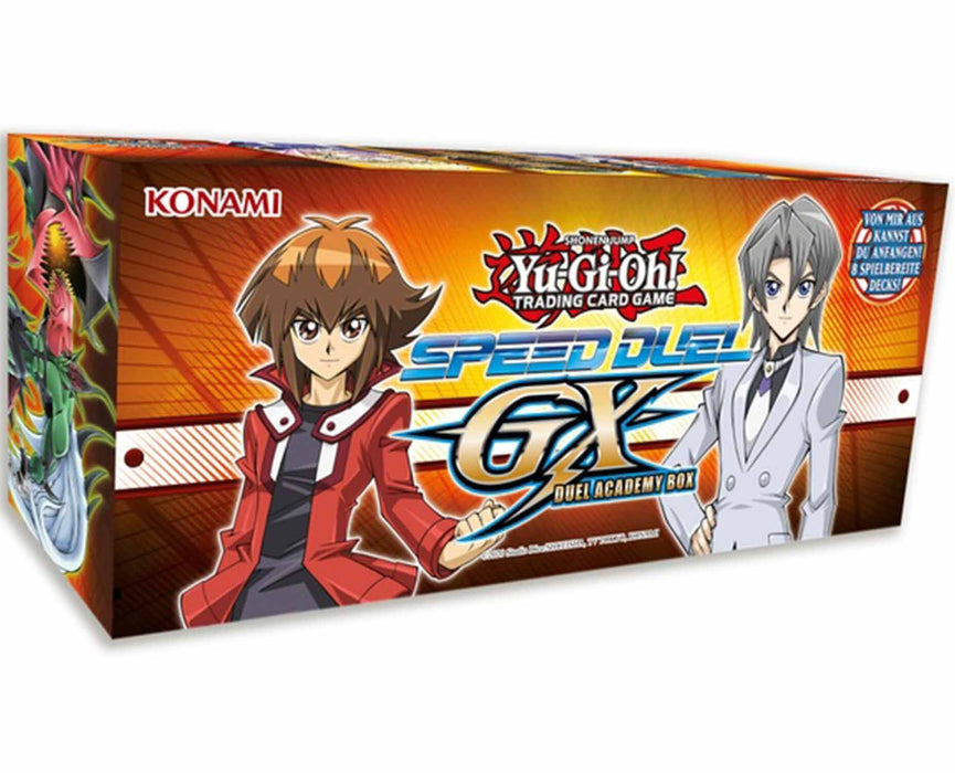 Yu‑Gi‑Oh!  Speed Duel GX Duel Academy Box – Trading Card Game (Deutsche Ausgabe)+ Heartforcards® Versandschutz