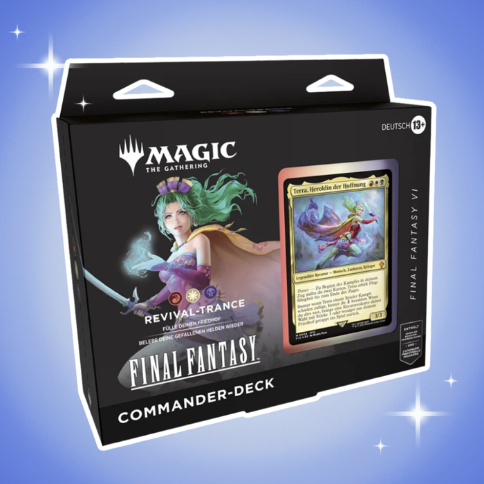 Magic The Gathering – Final Fantasy Commander Deck Set | Deutsch | 4 Decks Bundle