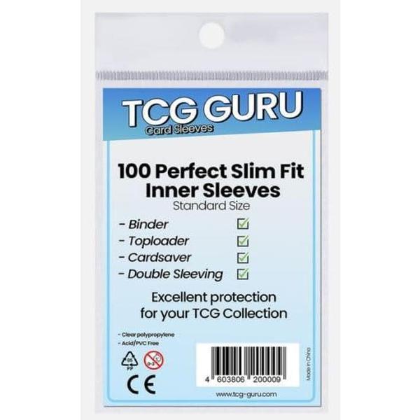 TCG Guru Perfect Size Fit Inner Sleeves  Soft Sleeves Größe: 64x89mm