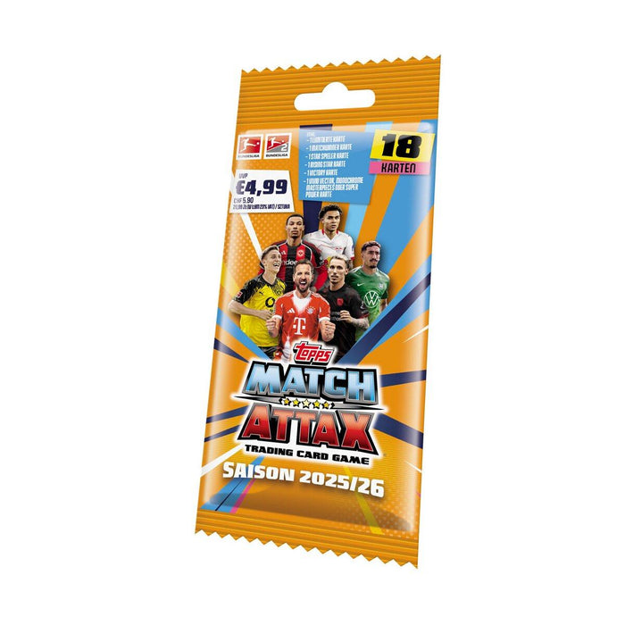 Topps Match Attax Bundesliga 2025/26 - 1 Power Pack Display
