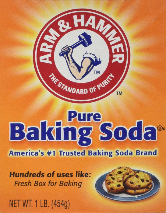 Reines Natron (Natriumhydrogencarbonat, E500) 454g | Baking Soda | Für Backen, Haushalt & Körperpflege
