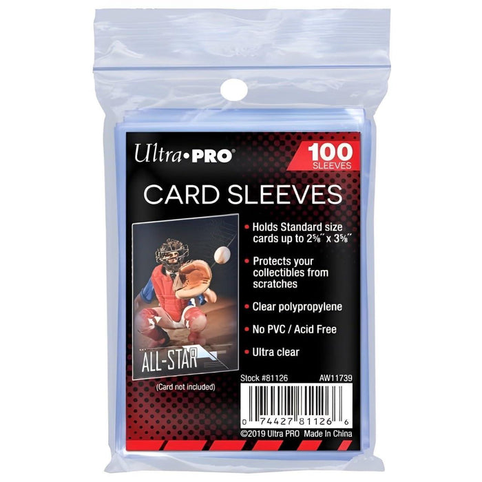 7 x 100 Ultra Pro Soft Sleeves - insgesamt 700 UP Pro Hüllen - Geeignet für alle Sammelkartenspiele + Heartforcards® Versandschutz