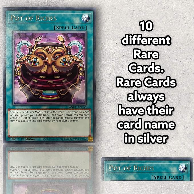 Yu-Gi-Oh! Sammelset – 100 Englische Karten (85 Common / 10 Rare / 5 Holo) + 1x zufälliger aktueller 1st Edition Booster – Mit Magiern oder Drachen!