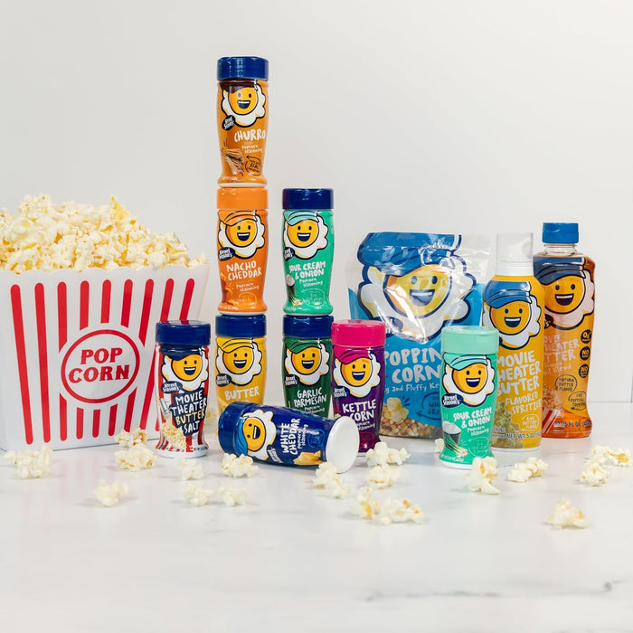 Kernel Season’s White Cheddar Popcorn Seasoning | Würziges Weißkäse-Topping für Popcorn | 76g